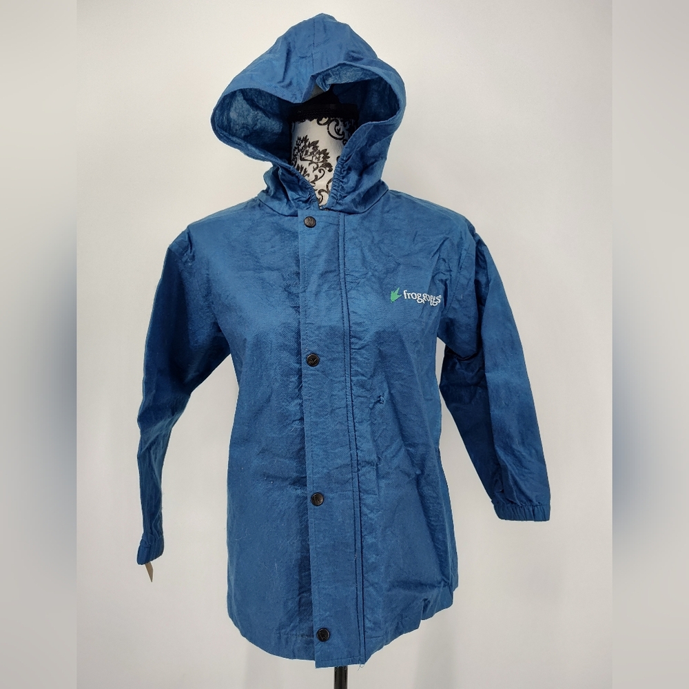 Frogg Toggs Kids' Blue Raincoat Size Small